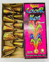 FLOWER POTS COLOUR KOTTI DELUXE  10PCS